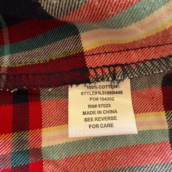 NWOT Pretty Rebel Embellished Flannel in Juniors Size 2X - Picture 8 of 9